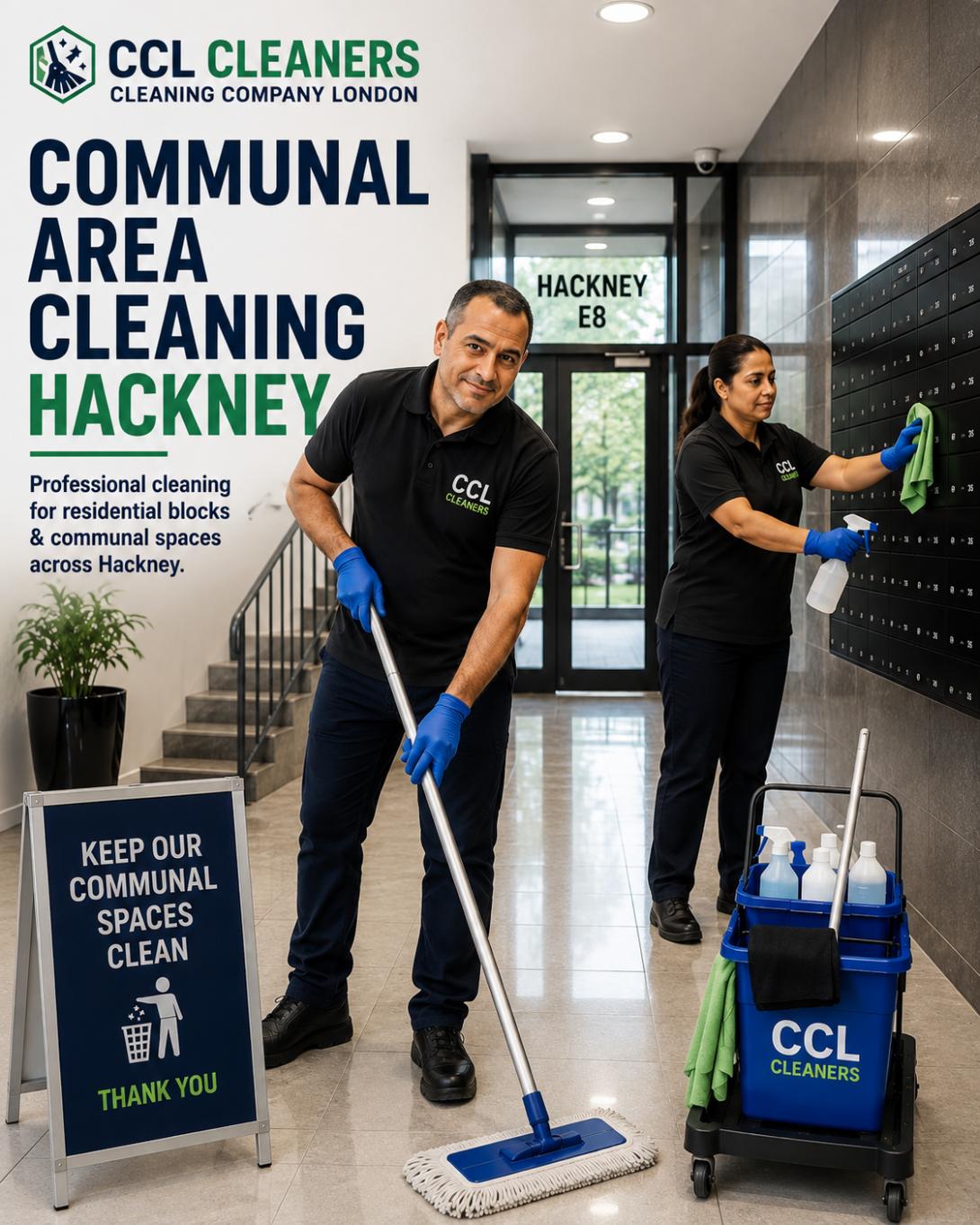 communal area block cleaning hackney