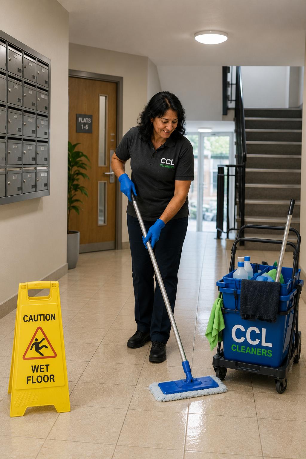 ccl cleaners communal area cleaning Sutton Communal area cleaning in residential blocks in Sutton