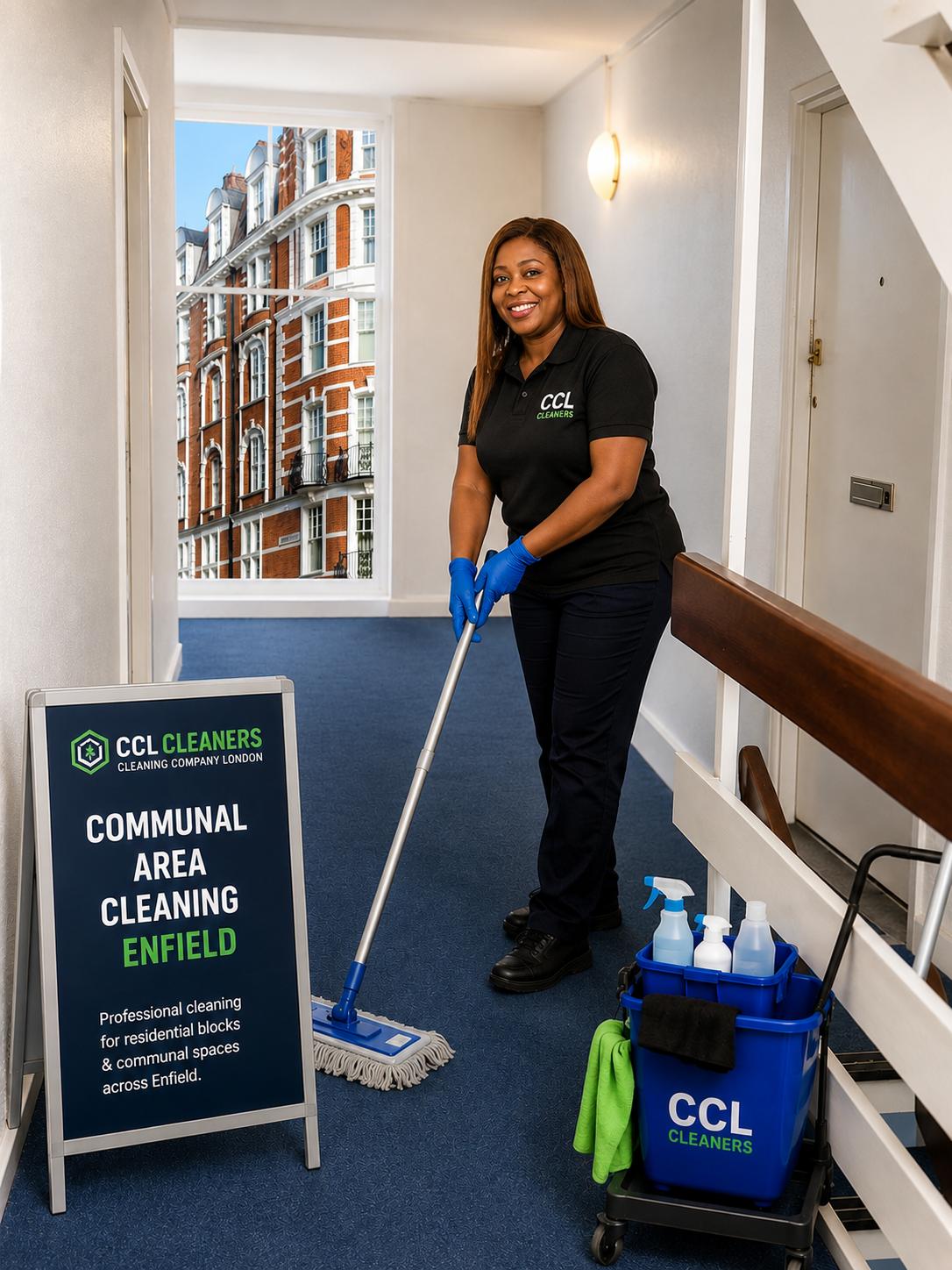 communal area cleaning enfield north london