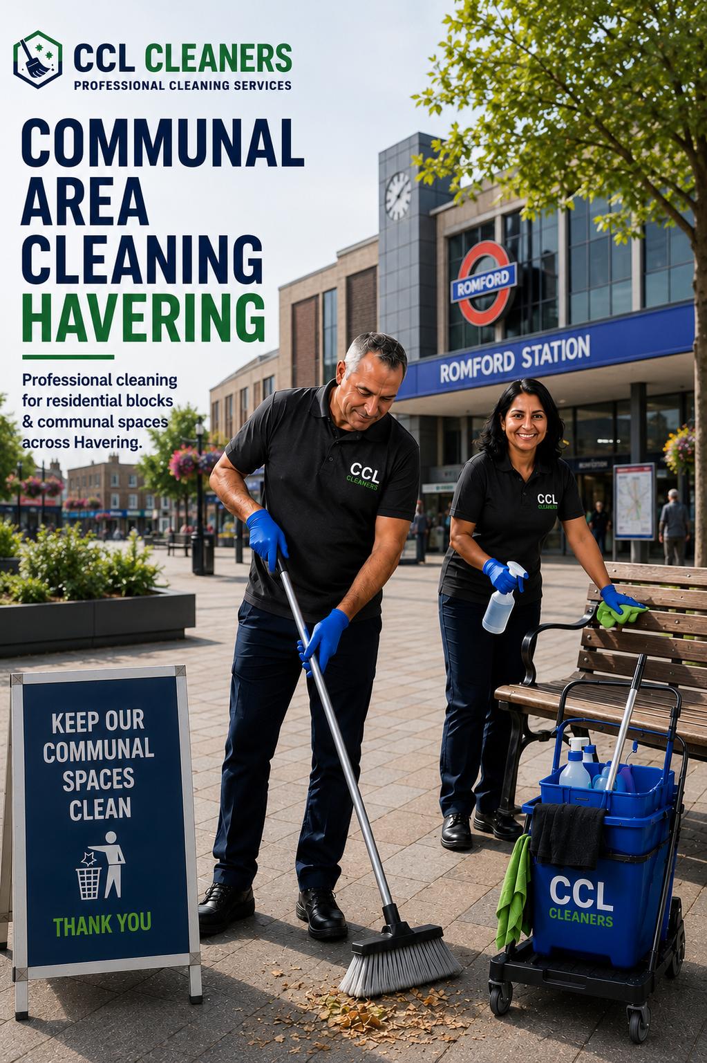 communal area block cleaners havering