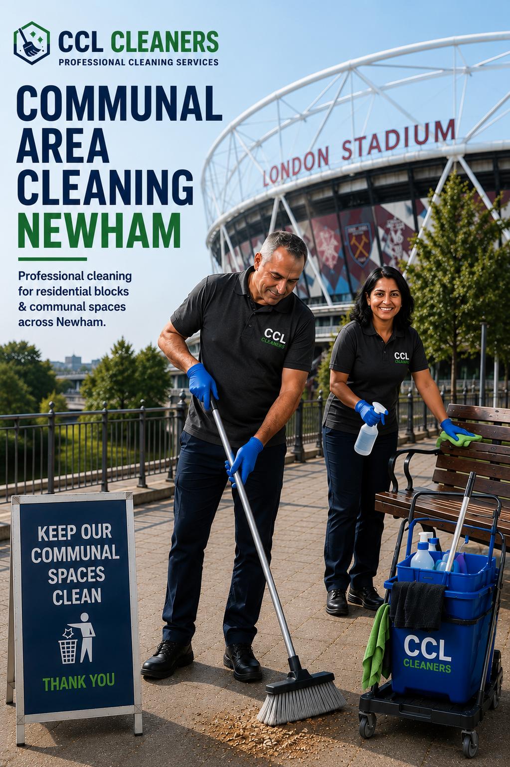 communal area cleaning newham block cleaning