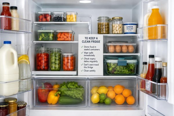 clean fridge