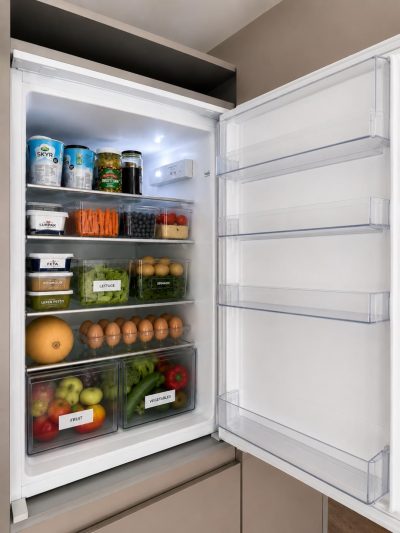 empty fridge