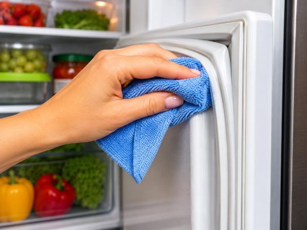 cleaning fridge door seals